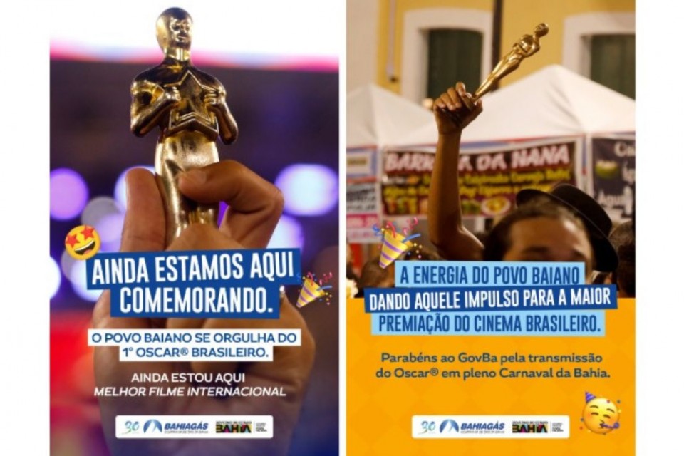 A Bahiag&aacute;s Ainda Est&aacute; Aqui, comemorando