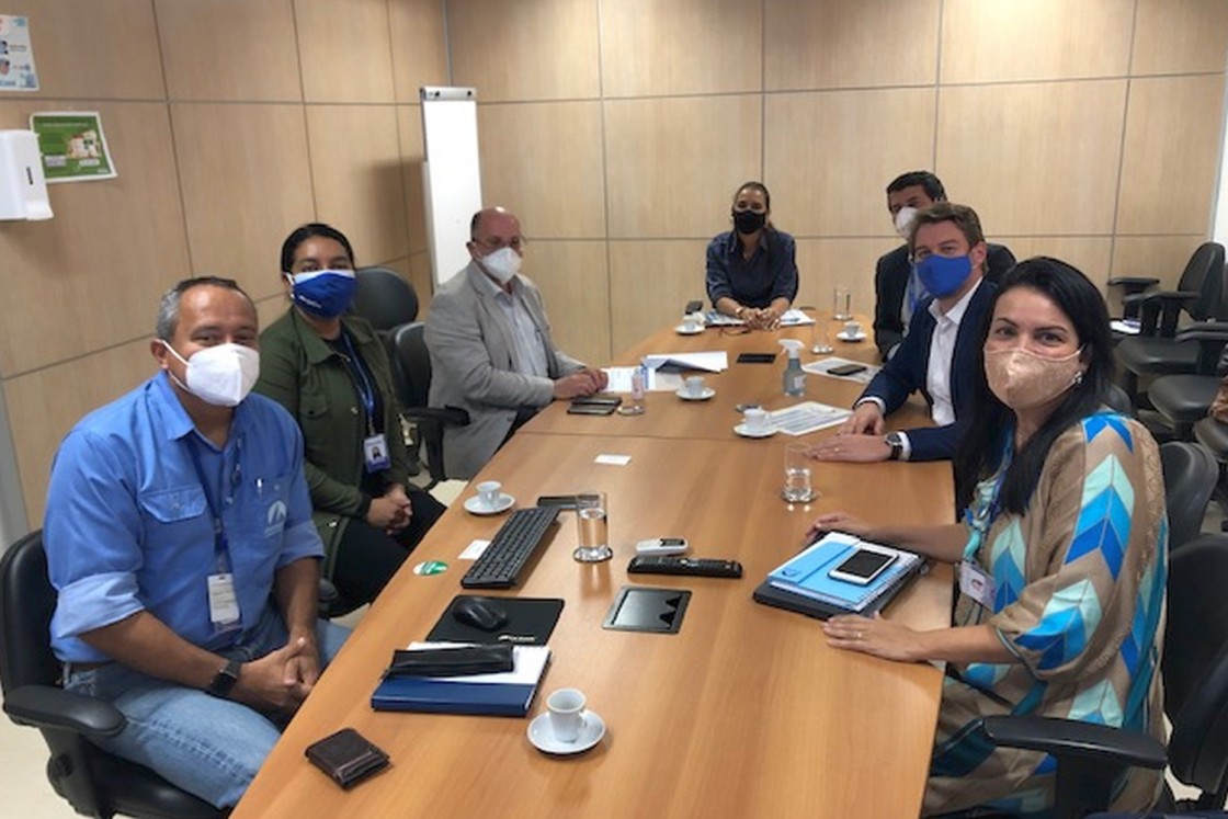 Bahiag&aacute;s participa de reuni&atilde;o com o Inema