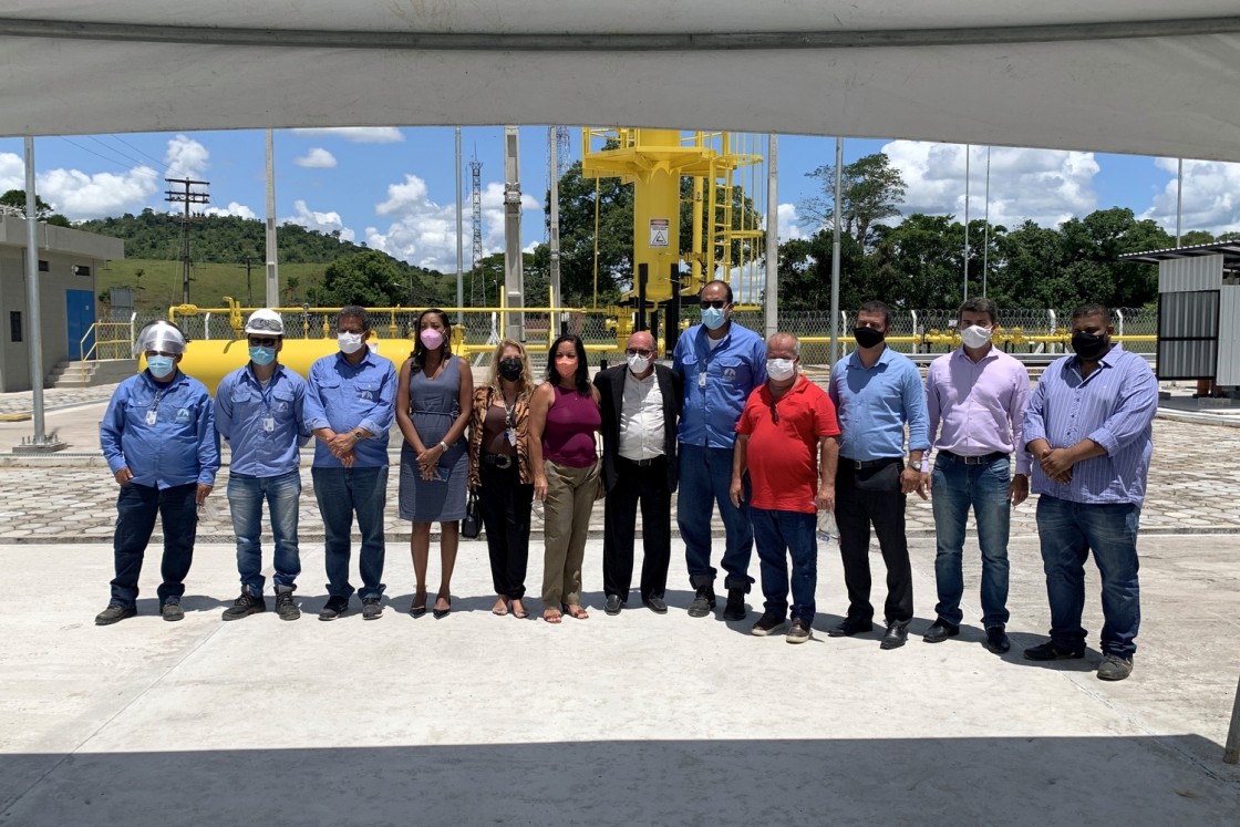 Diretores da Bahiag&aacute;s visitam cidades do projeto G&aacute;s Sudoeste