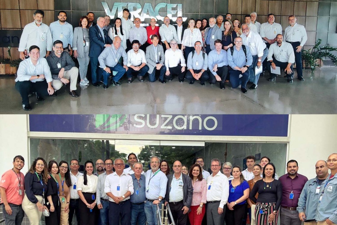 Bahiag&aacute;s e Fieb visitam empresas de celulose no extremo sul do estado