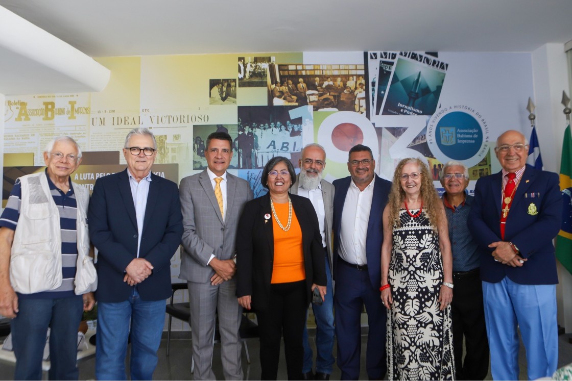 Bahiag&aacute;s participa de encontro da agenda comemorativa aos 93 anos da ABI