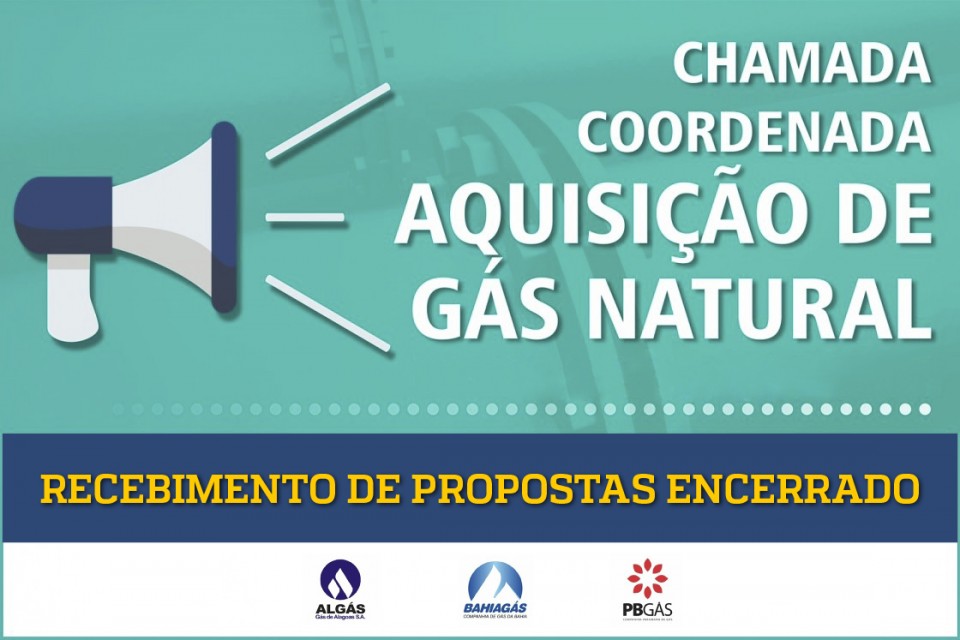 Chamada P&uacute;blica Coordenada para Aquisi&ccedil;&atilde;o de G&aacute;s Natural