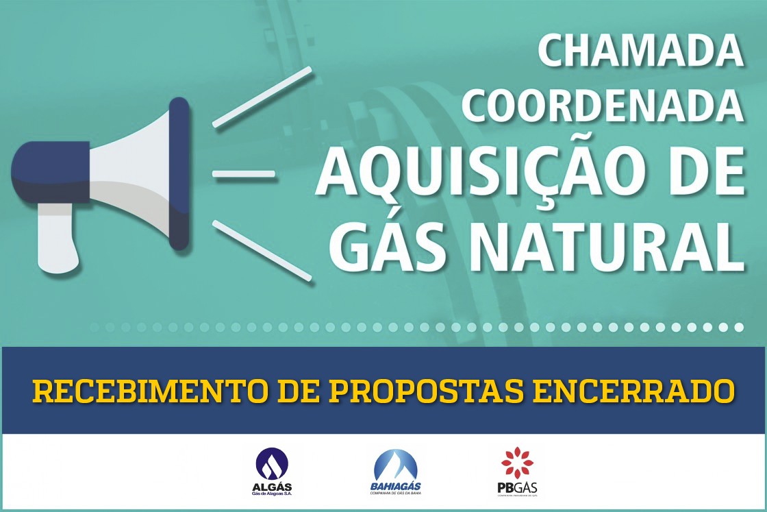Chamada P&uacute;blica Coordenada para Aquisi&ccedil;&atilde;o de G&aacute;s Natural