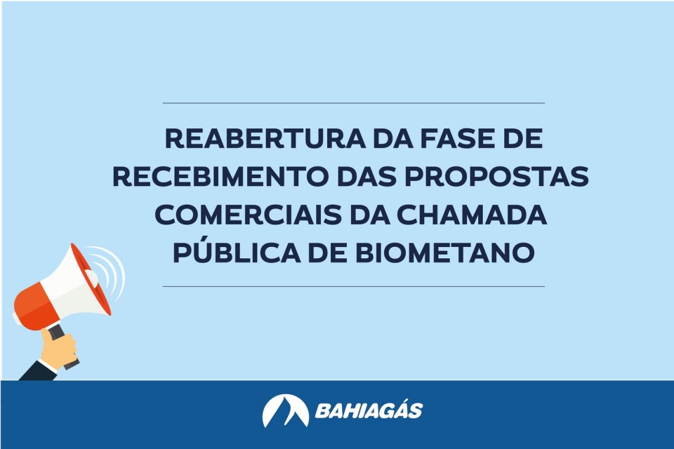 Chamada P&uacute;blica para Aquisi&ccedil;&atilde;o de Biometano - 2024