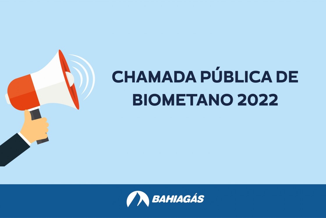 Chamada P&uacute;blica de Biometano da Bahiag&aacute;s avan&ccedil;a para uma nova etapa