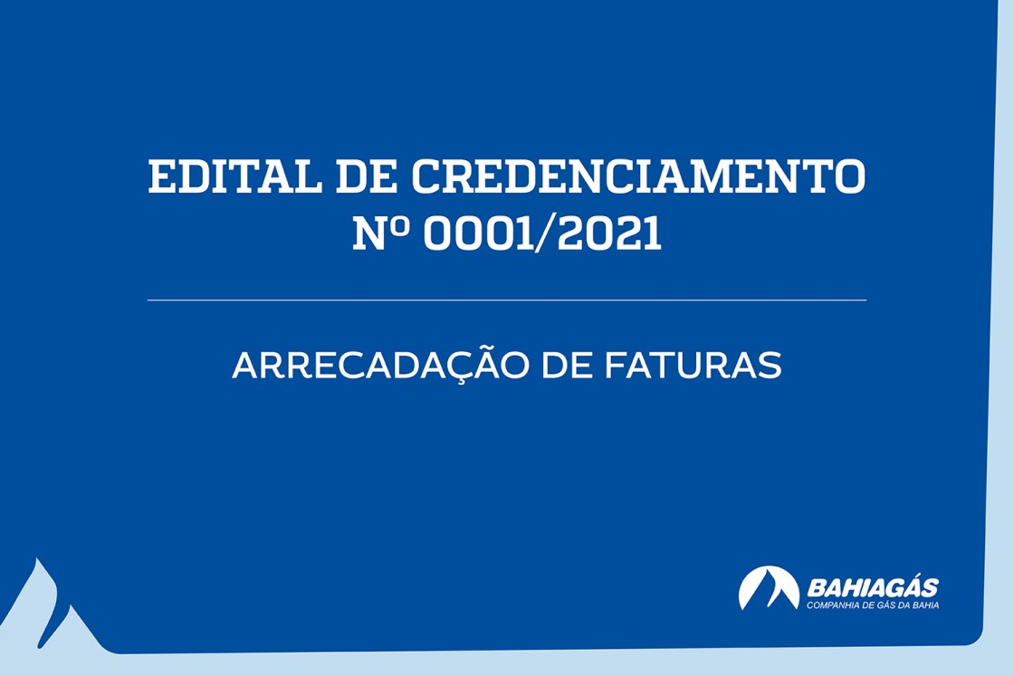 Edital de Credenciamento n&ordm; 0001/2021