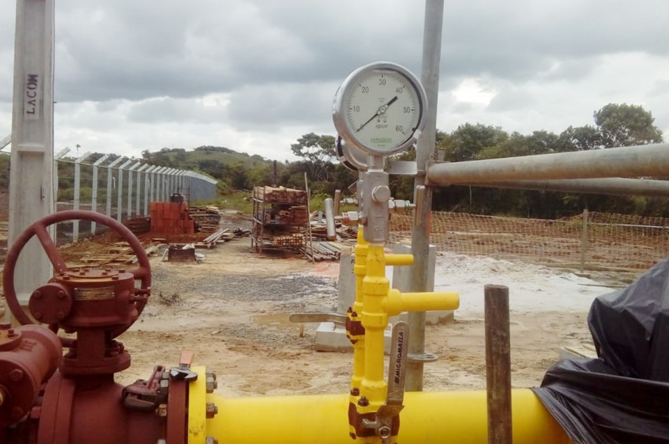 Obras da Bahiag&aacute;s seguem em andamento