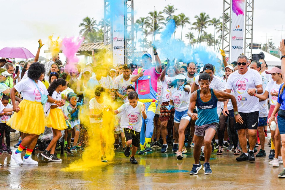 Bahiag&aacute;s patrocina Corrida Colorida do Martag&atilde;o Gesteira