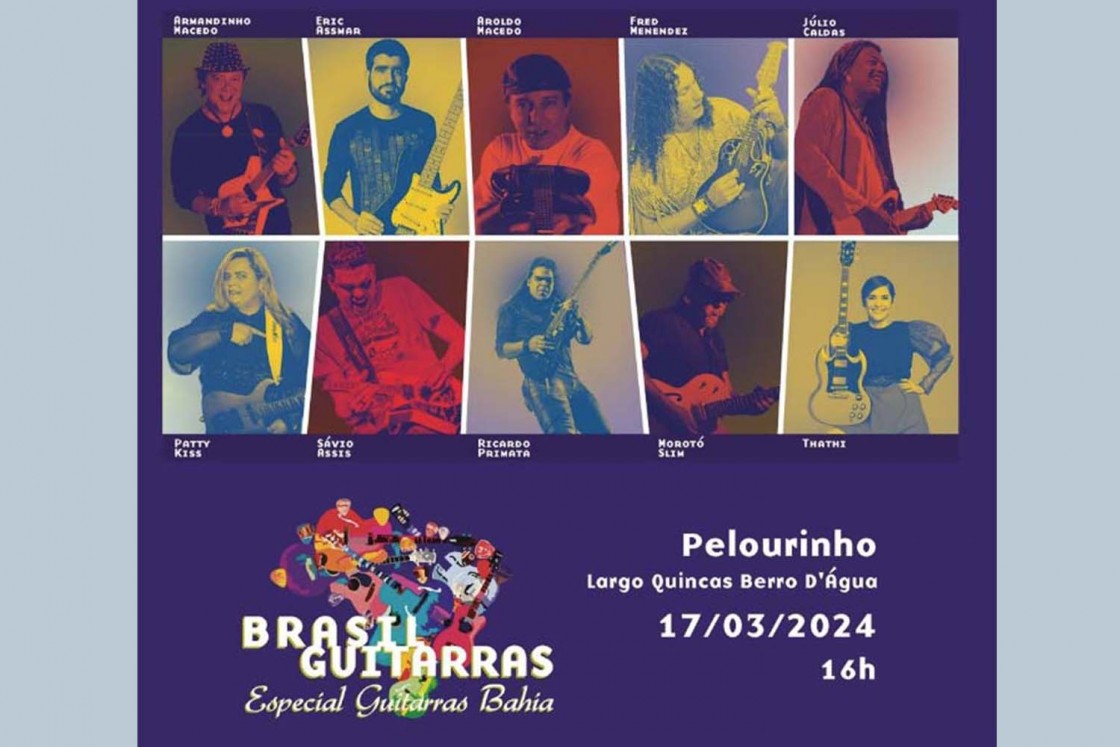Brasil Guitarras acontece 17/03, com patroc&iacute;nio da Bahiag&aacute;s